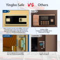 Alta segurança yingbo eletrônico tamanho grande seguro